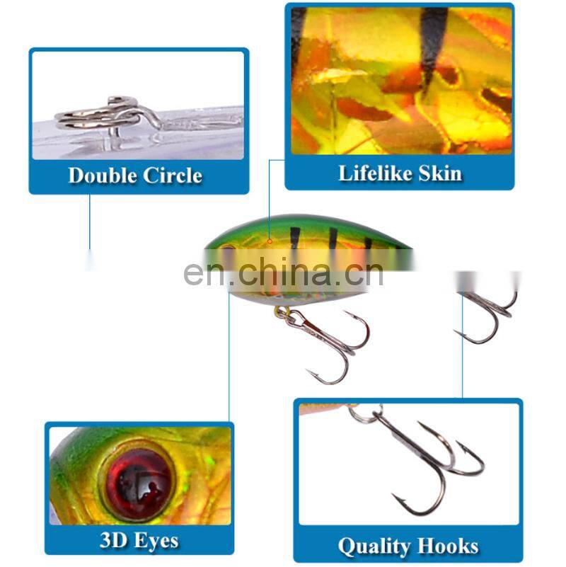 110mm 13g Wholesale High Free Samples Quality Fancy Long Lip Deep Diving Crankshad Fish Bait