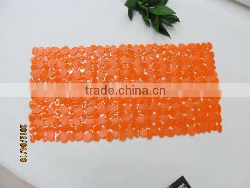 Modern colourful bath rug