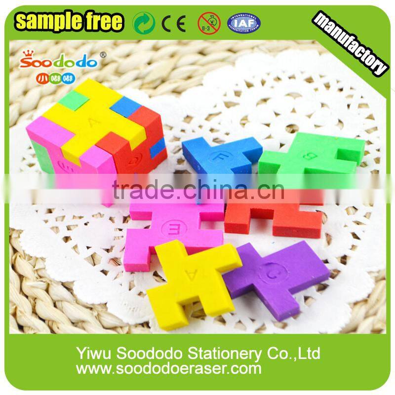 Car shaped eraser for stationery