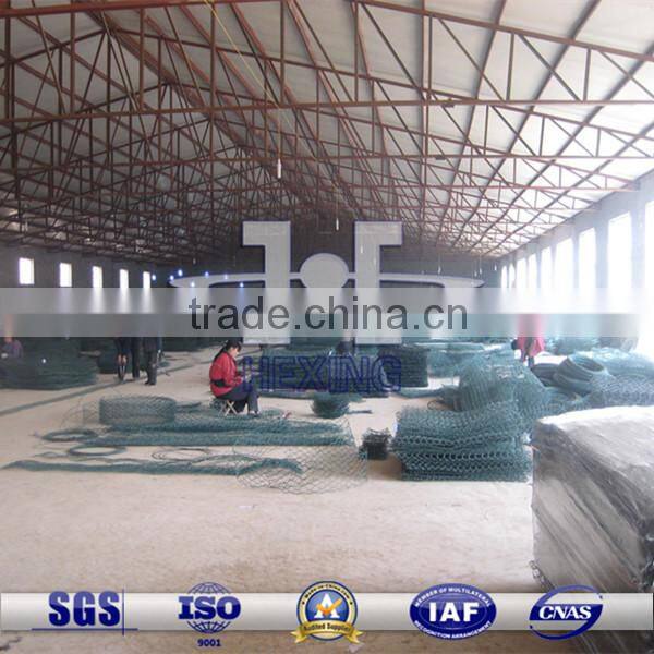 PVC Coated Gabion Box from Anping Factory