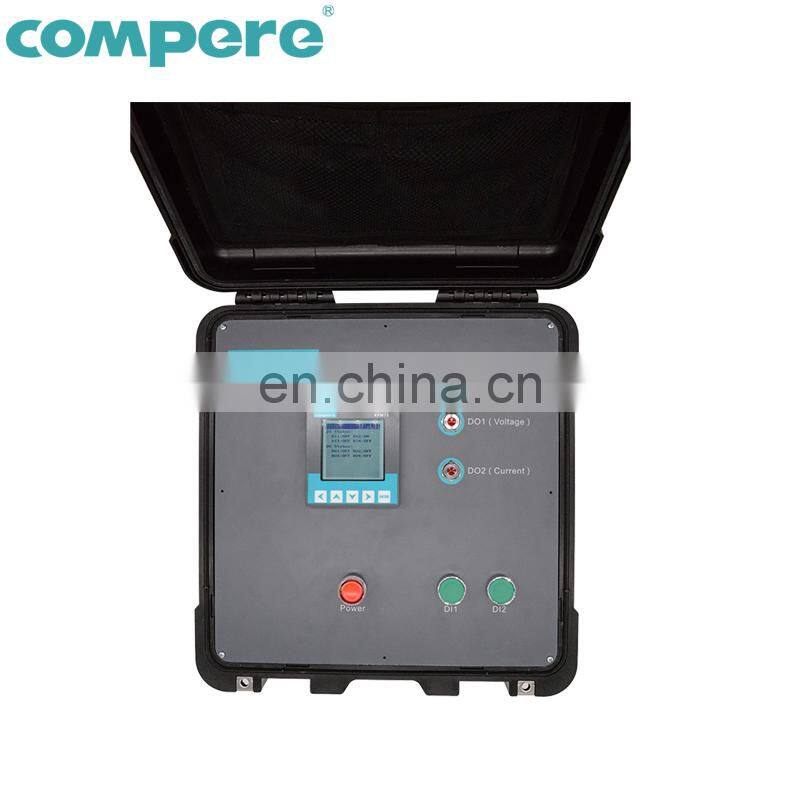 Portable three phase smart harmonic power energy quality analyzer meter with digital input and output