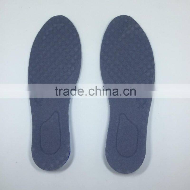 (MAN) two layer height increases insole reuasable soft gel insoles