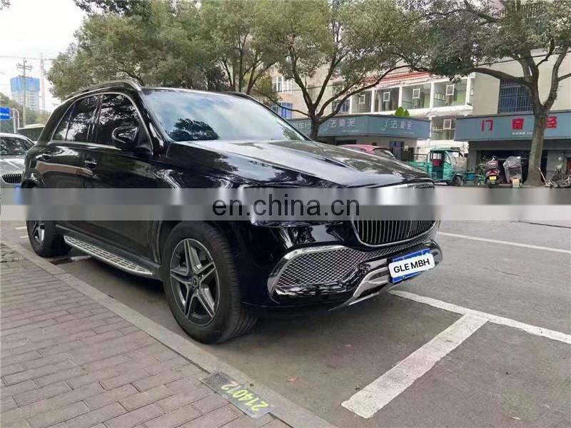 Runde Newest Kit For Mercedes-Benz Gle W167 Upgrade Maybach Style Body Kit Front Bumper Wheel Eyebrow