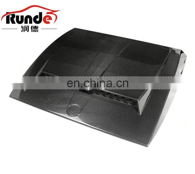 Runde Auto Accessories Body Parts Carbon Fiber Engine Bonnet Hood For Mercedes-Benz G-Class engine bonnet hood