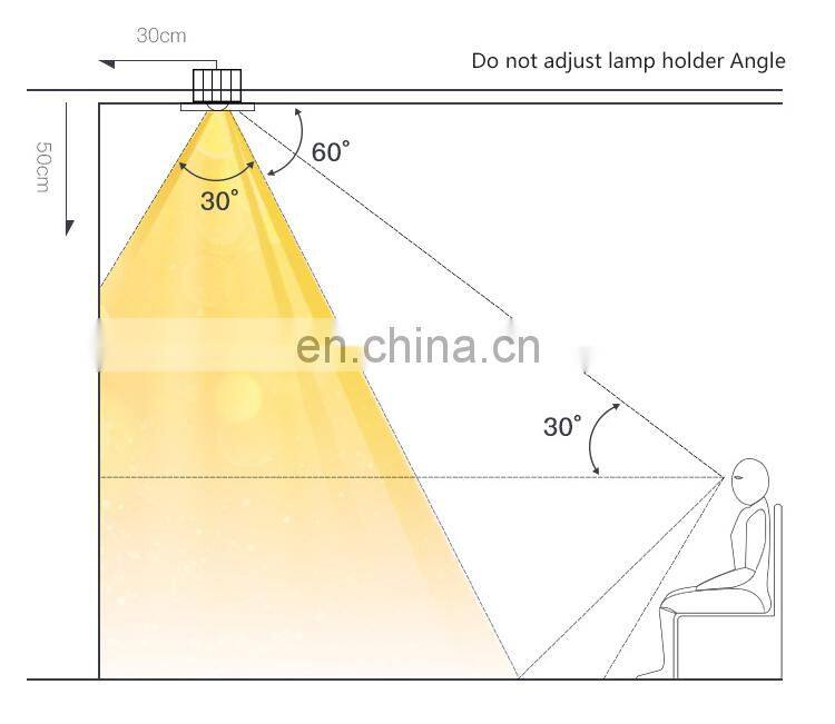 Commercial Anti Glare COB Aluminum Down Light Indoor Home Office 10W 2*10W 3*10W LED Linear Grille Lamp