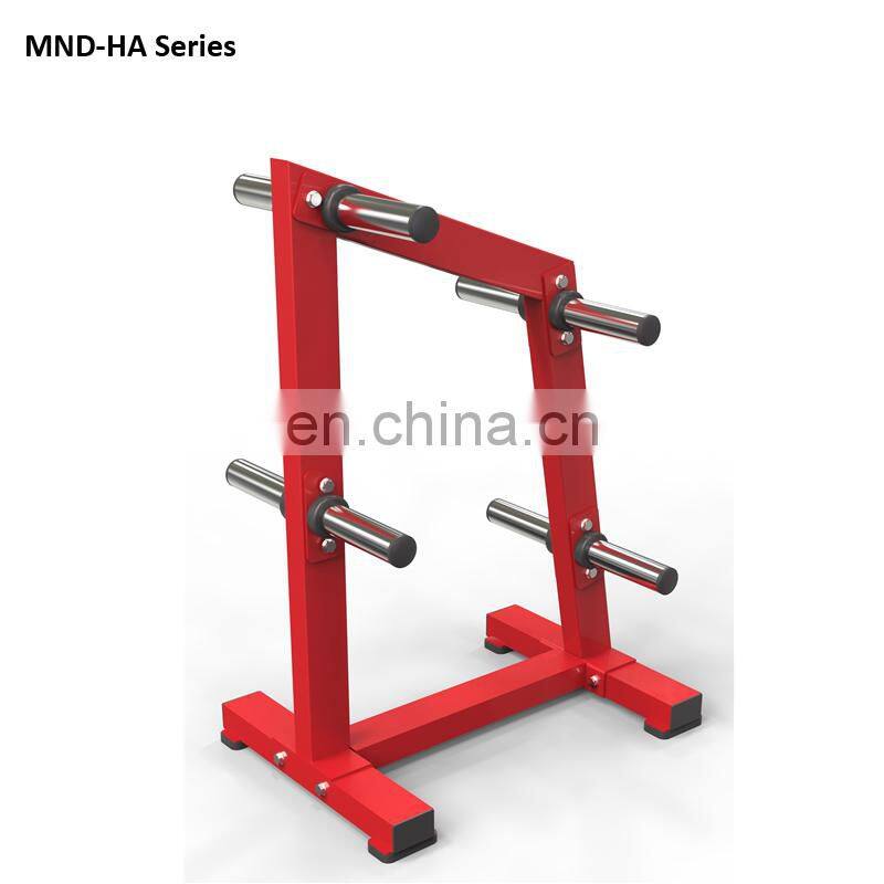 Hammer Strength Vertical Weight Plate Tree Machine Holder Squat Red Black Vertical Weight Plate Rack Stand
