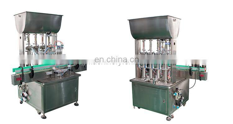 Shampoo Beverage Cosmetic Cream Plastic Small Bottle Honey Liquid Paste Pneumatic Filling Machine