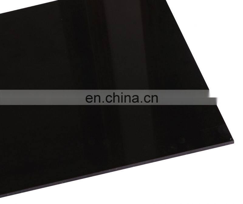 Direct factory sell super black polished porcelain slab tile black kajaria floor tiles 24"x24"