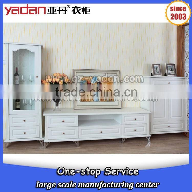 Latest modern tv cabinet, tv console wall mount cabinet hotel furniture