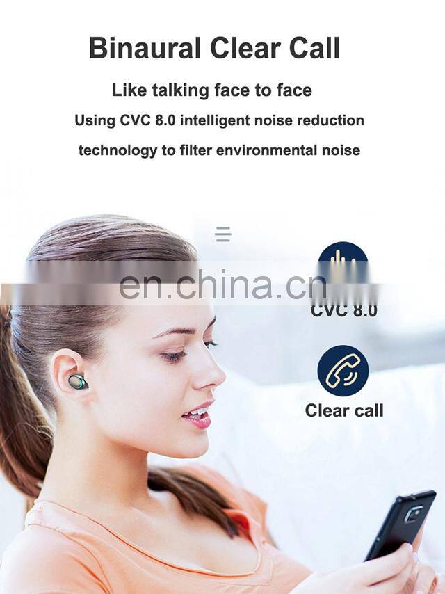 F9 Wifi Ear Wireless Earbuds Earphone Headphones