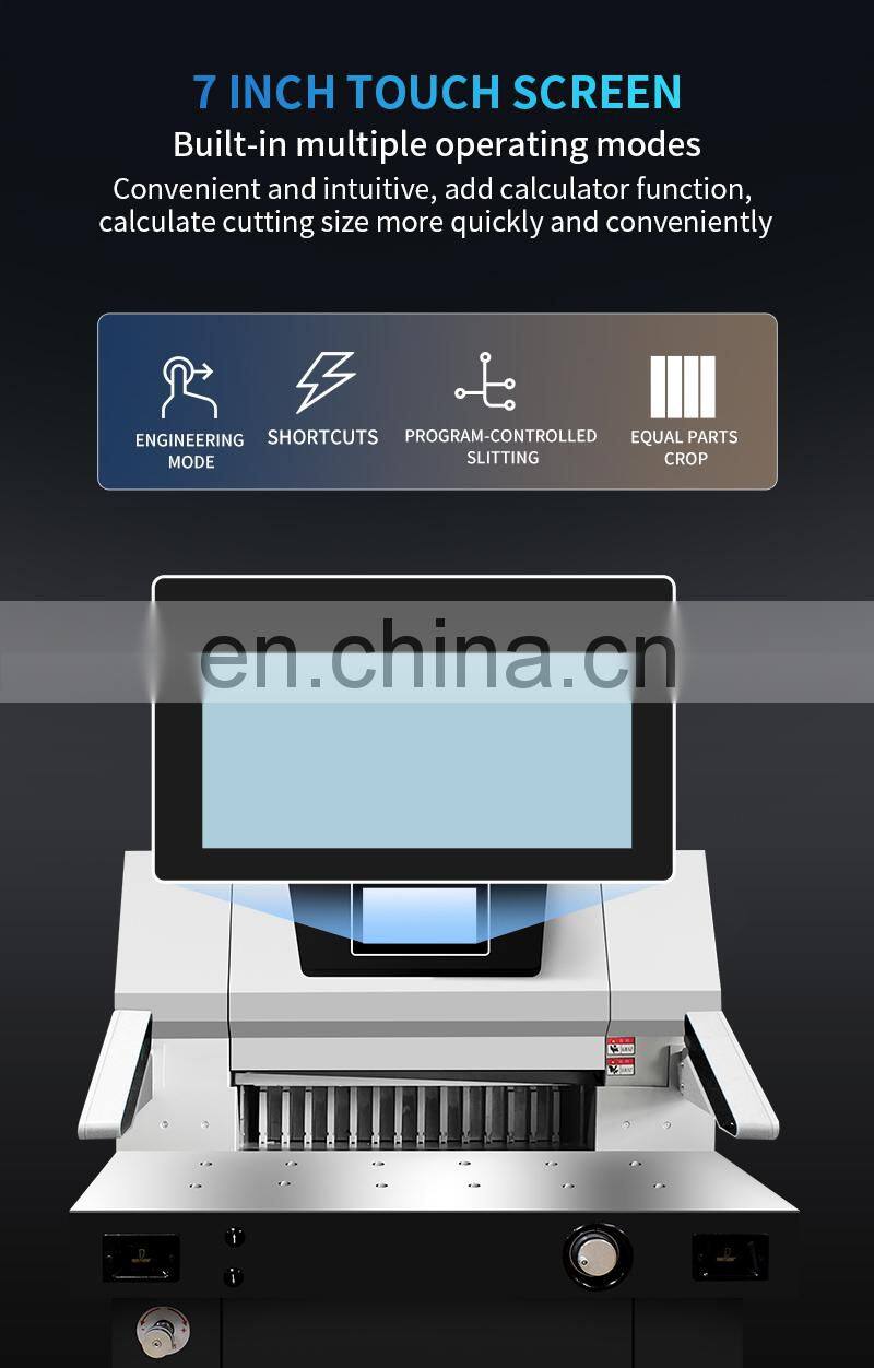 Samsmoon Hot Sale Hydraulic 500Mm Book Paper Overall Rack Cutter Machine Guillotine