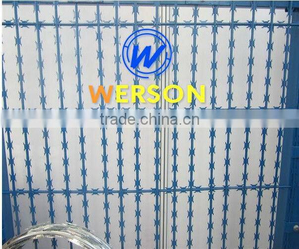 werson hot dipped galvanized welding concertina wire