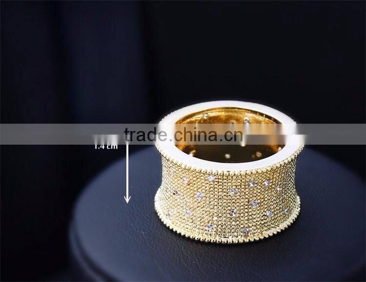 New Designer Ring Pave Setting Cubic Zirconia Statement Grand Party Best Ring