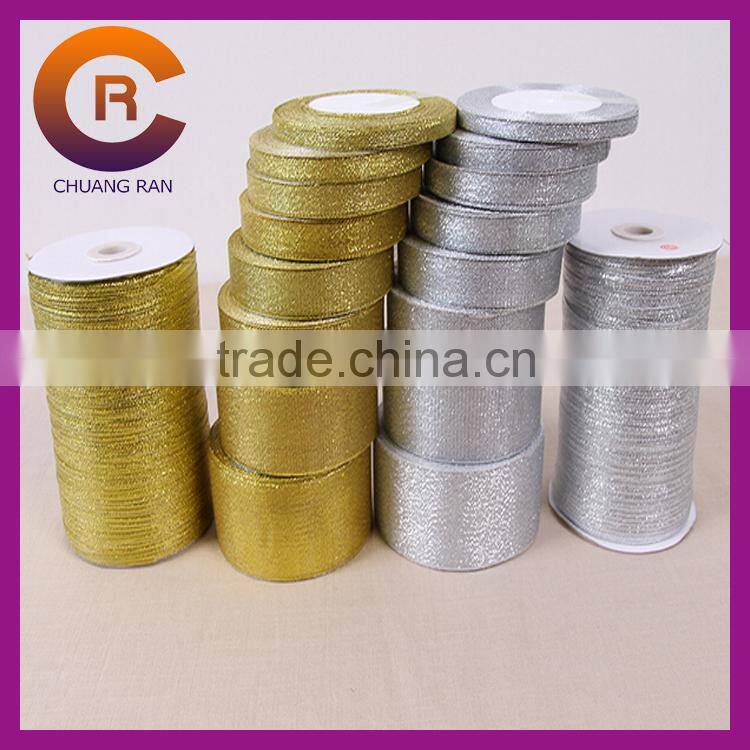 Printed logo grosgrain custom color shredded ribbon