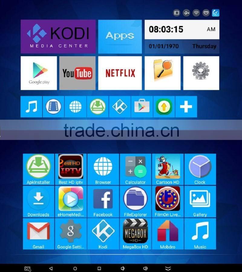 Mini Pc Pocket Computer Codi16.1 Installed Free IPTV Download User Manual for Android TV Box