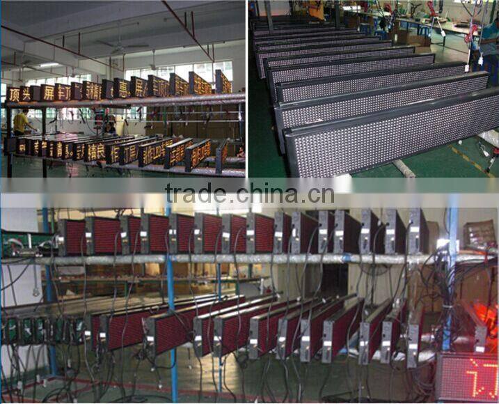 cheap flight electronic led sign