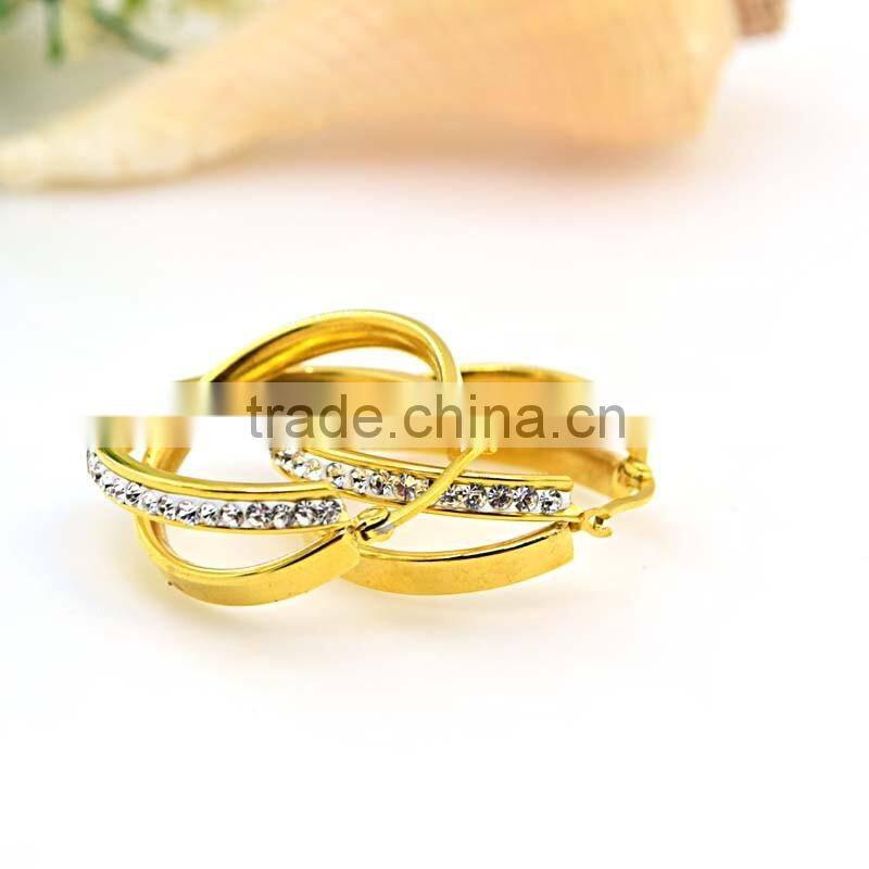 latest design girls top daily wear earrings round shaped earrings