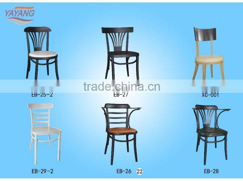 Hot sale cheap price metal cafe table and chair used, cyber cafe chair, chair for cafe