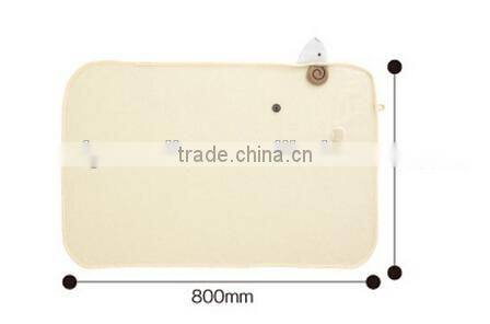 Polar fleece soft colorful design warm animal baby blanket