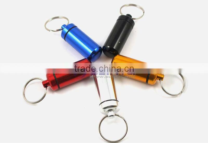Golden Super Big Metal Capsule Shape Alloy Capsule Vial