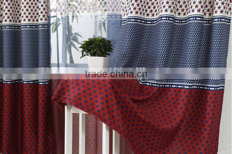 2015 Children's curtain stars Cartoon Curtain curtain fabric