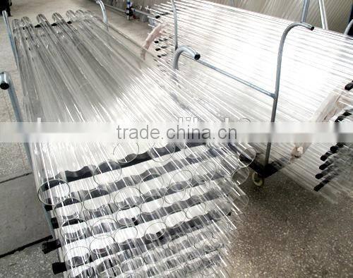 Clear price of pyrex glass tube