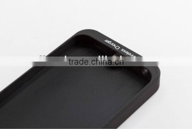 Newest High Quality Wireless Charger Receiver Battery Case for 5s