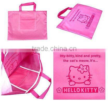 2016 custom printed canvas shoulder tote bag wholesale