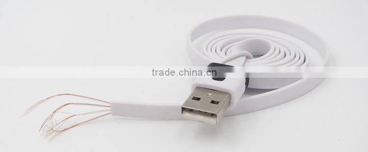 SLT Wholesale 1M 2M 3M Colorful Micro usb charger awm 2725 cable