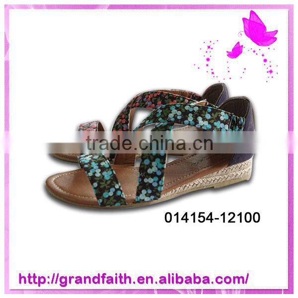 gold supplier china roman style sandal
