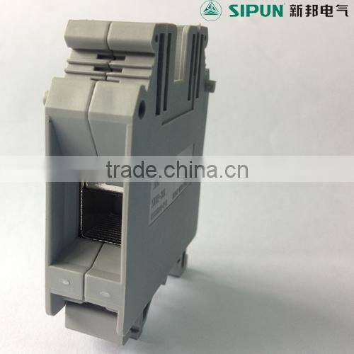 UK35 terminal block with din rail screw type