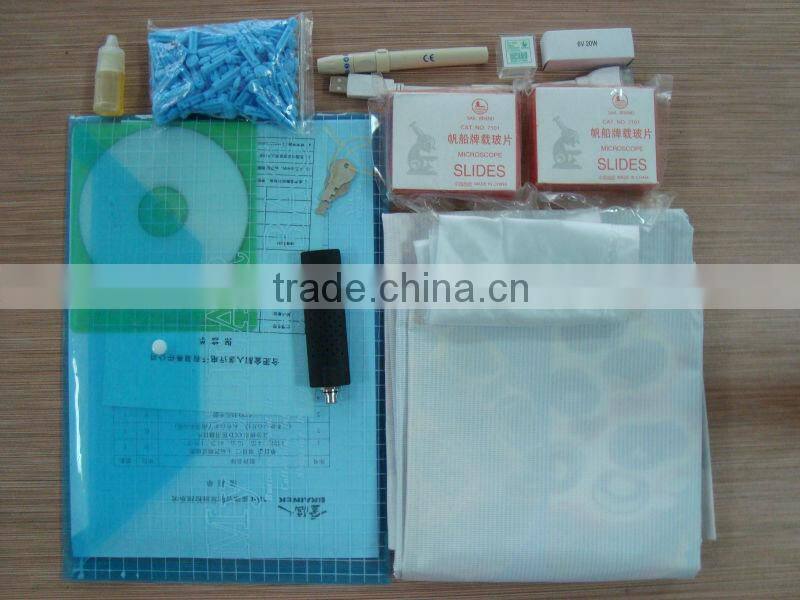 Blood Analyzing Video Microscope in dark Field