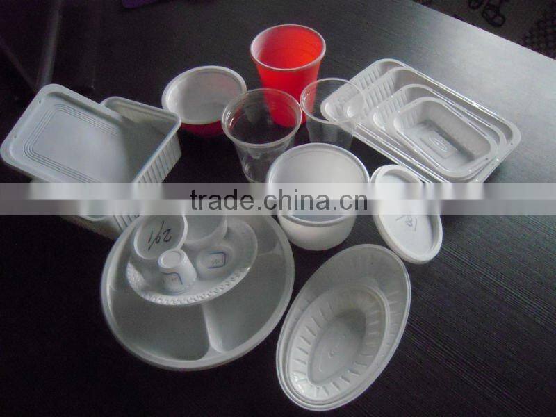 PLC control plastic cup production line