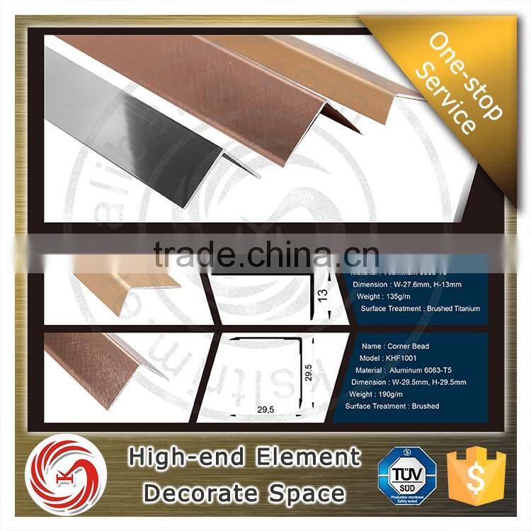 Factory price flexible SS 304 L shape corner protector