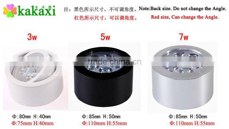 Indoor Lighting 3w 5w 7w 9W 12W Dimmable LED Downlight Led Ceiling Light Spotlights Lamp