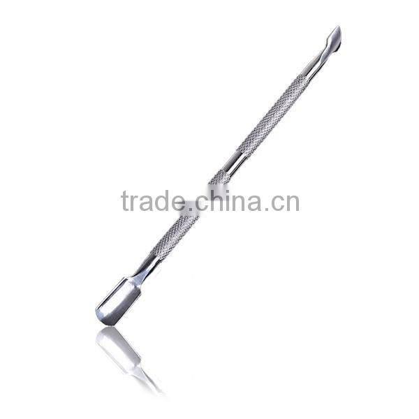 Full Metal cuticle pusher Nail Art Equipment Perfect Care Nails pusher Pushers Stainless steel Nail tools