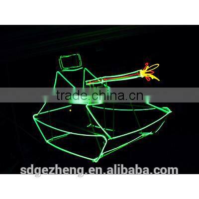 Multi Colorful EL wire for Stage decoration Wedding decoration