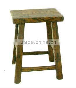 Chinese antique nature wooden dining stool