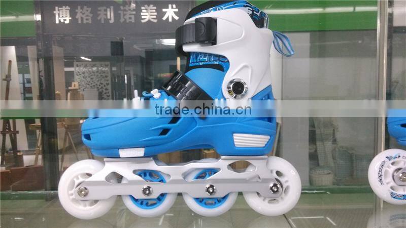 Fashion Model 4 PU Wheels Professional Roller Skate Shoes For Adults
