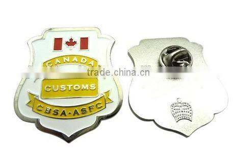 2015 new design customized pin badge