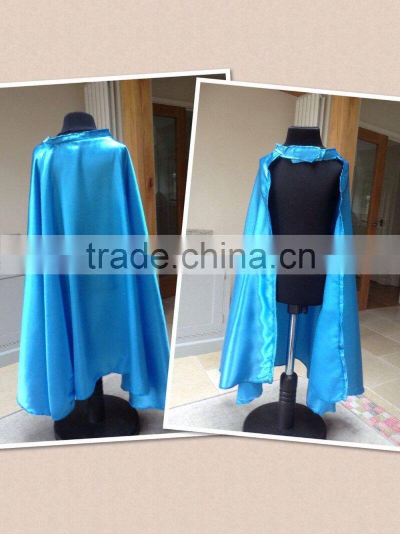 Superhero's Chirdren capes,promotional capes,fashion design children superhero cape costumes satin cape CCP5003
