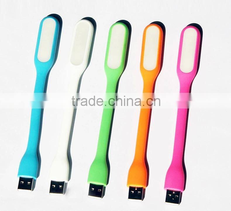 Portable USB LED Light Bendable Mini Lamp USB Port PC Power Bank Partner Computer Tablet PC