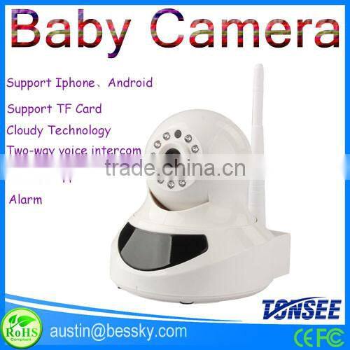 rohs certification ip camera baby camera 1/4 inch CMOS 1.0MP