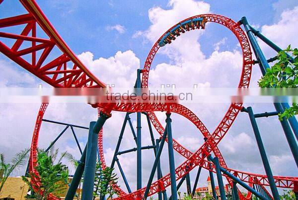 Playground Equipment Amusement Sliding Dragon/Mini Roller Coaster