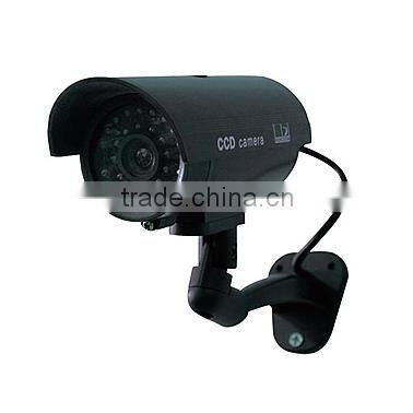 Dummy-2600 New Products solar cctv surveillance cameras with flashing LED light