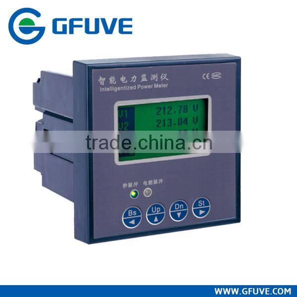 Multifunction electric digital power meter with data logger