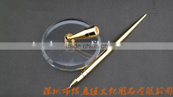 metal table pen , gold desk pen , stand pens