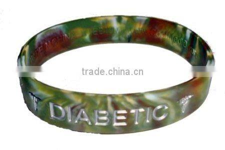Waterproof Camouflage Silicone Wristband