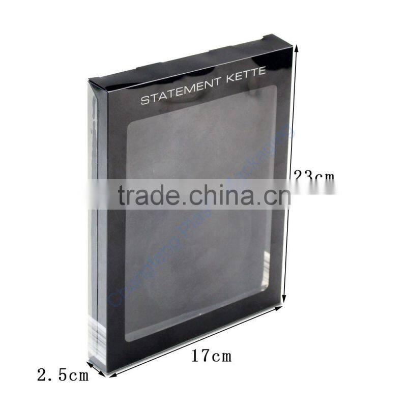 Custom Made Clear PVC Plastic Packaging Box