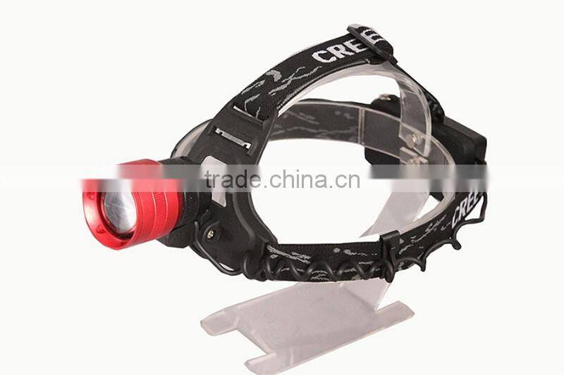led rechargeable headlamp aluminum LED headlight